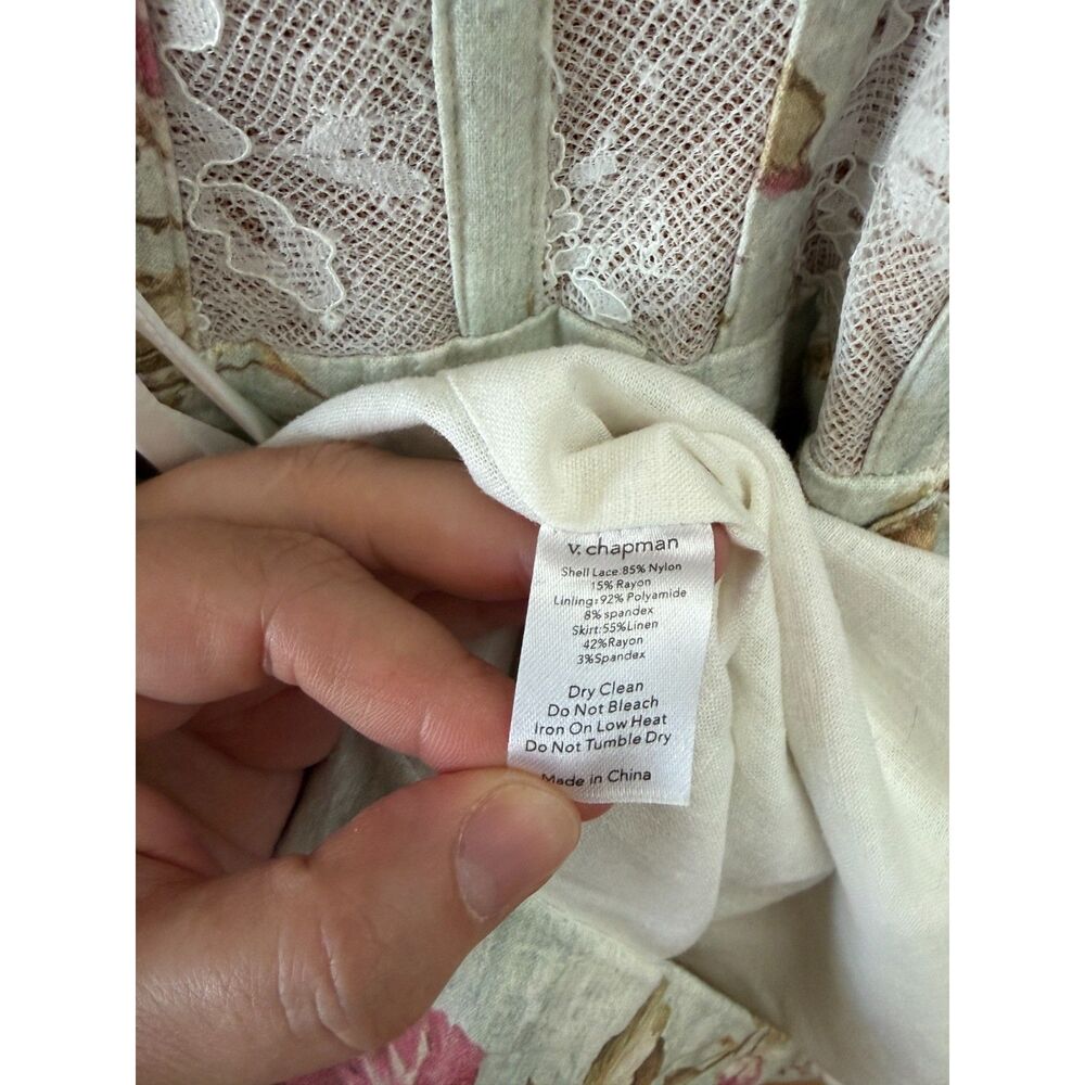 V. Chapman Nicolette Nicoletta Dress Tapestry Rose size 4 NWT - Picture 5 of 10